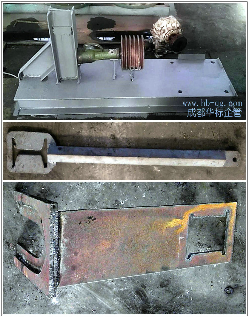 維修工裝案例：齊大山鐵礦自制電動(dòng)機(jī)V型帶輪安裝與拆卸工